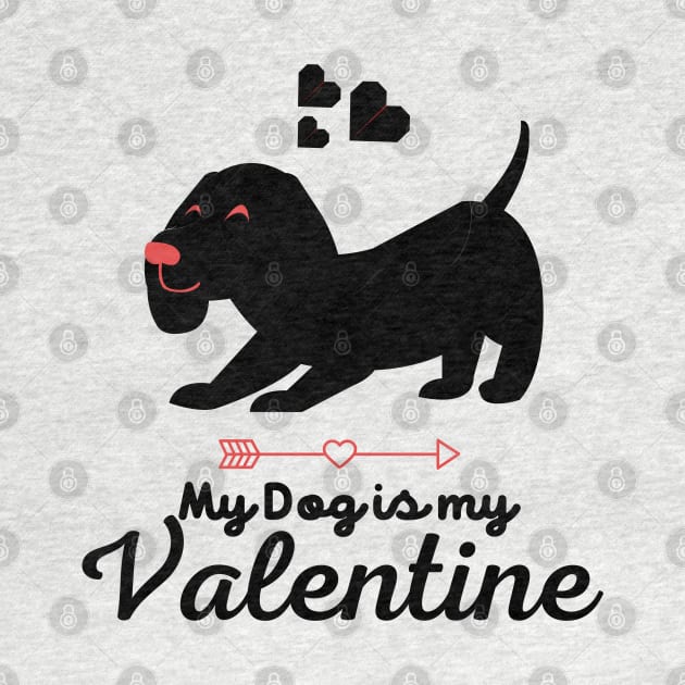 My Dog is My Valentine, Valentine's Day by atlShop